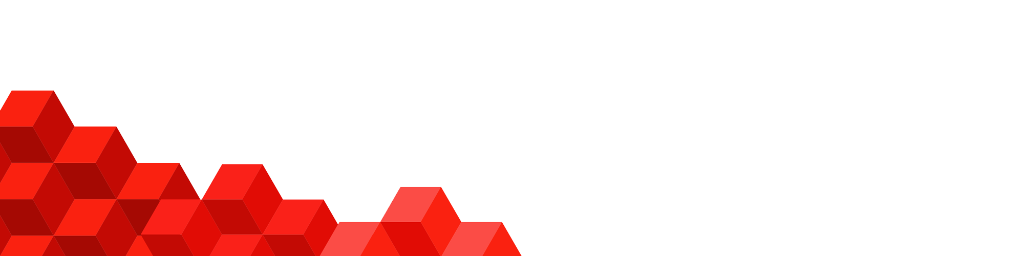 geometric red blocks pattern